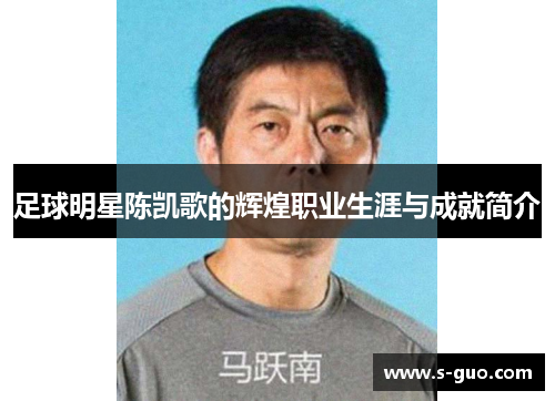 足球明星陈凯歌的辉煌职业生涯与成就简介